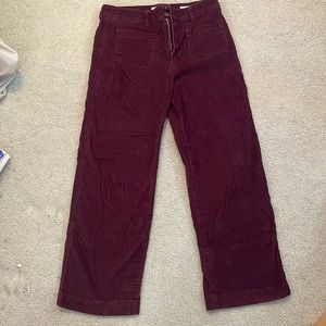 GAP high rise wide leg pants